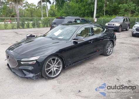 2022 Genesis G70 2.0T Rwd z USA, uszkodzony, nr VIN KMTG34TA4NU091146